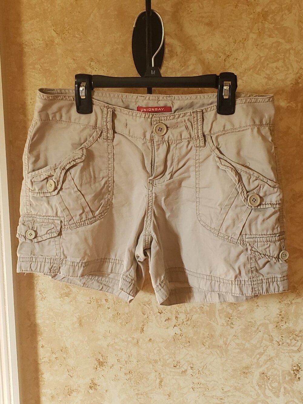 Union Bay khaki cargo shorts